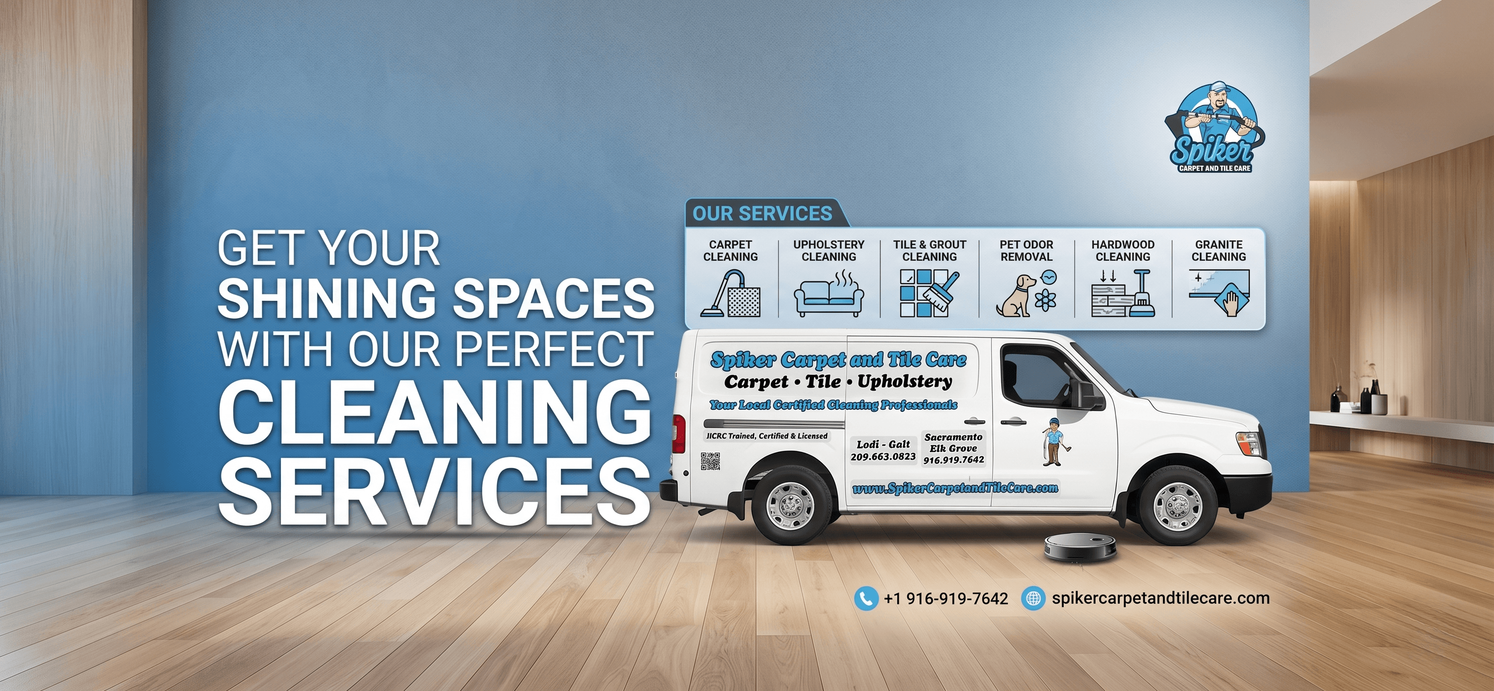 Spiker Carpet & Tile Care — Get your shining spaces with our perfect cleaning services