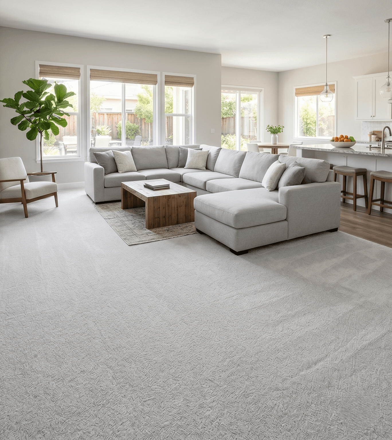 Carpet after Spiker cleaning · Stockton, CA